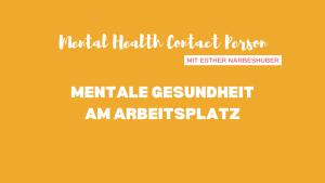 Mentale Gesundheit am Arbeitsplatz