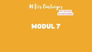 Modul 7: Sicherheit & Ethik im Umgang mit KI
